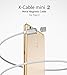 Wsken Magnetic Type C Cable, Nylon Braided Charger Lead with Metal Plug LED Indicator Light for Samsung Galaxy S8, S8+, Huawei P9/P9 Plus, Nintendo Switch, Google Pixel, Nexus 6P, LG V20 G5 & More
