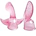 VESONI Magic Wand Massager Attachments for Women to Massage G-S-pot C-litoris Backyard Finger at the same time and Massage Nip-ple C-litoris Pleasant Sensation Brush S-ex Products (2Pcs/Set)