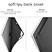 Ztotop Newest iPad 9.7 Inch 2018 Case with Pencil Holder - Lightweight Soft TPU Back Cover and Trifold Stand with Auto Sleep/Wake, Protective for Apple iPad 6th Generation(A1893/A1954), Black