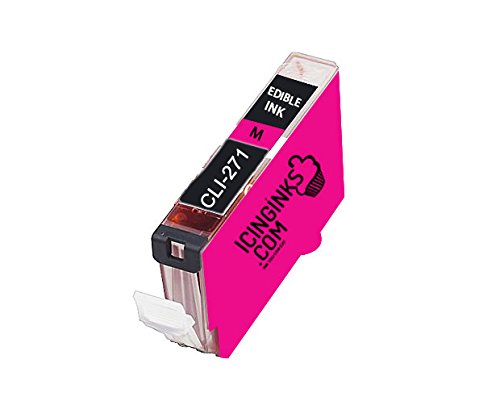 Icinginks Edible Ink Cartridges 5 Pack CLI-271XL / PGI-270XL For Canon PIXMA TS5020 TS6020 TS8020 TS9020 MG5720 MG5721 MG5722 MG6820 MG6821 MG6822 MG7720