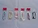 6x Mix Style Thin Candy Color Halter Bra Shoulder Neck Straps