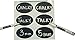 Chalky Talky Wet Wipe Liquid Chalk Markers - 2 Pen Bundle - 1 Broad 5mm and 1 Fine 3mm Smudge Free Tips - Not for Use on School Type Chalkboards