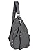 OuterStar Casual Canvas Sling Backpack Chest Bag for Men Woman (Coffee/Grey/Army Green)
