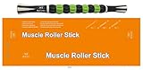 Sports Massager Roller Stick For Deep Tissue Myofascial Massage Therapy. Muscle Roller Stick Relieves Soreness, Tightness and Cramps. Loosens Muscles and Increases Circulation. Myofascial Blaster.