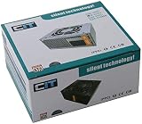 CiT Micro SFC 400W PSU mATX Compact ATX Silent Fan Dual SATA Molex M-400U Grey view 12