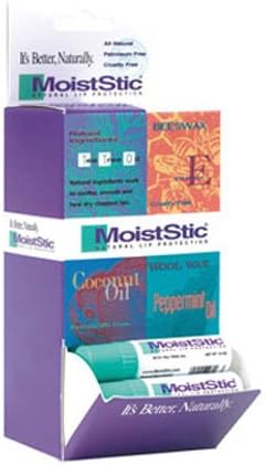 Moist Stic Lip Balm Display Case, 0.15 Ounce