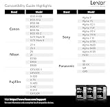 Lexar Professional 1667x 128GB SDXC UHS-II Card U3 250MB/s Read view 5