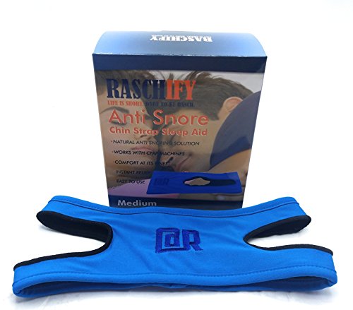 Anti Snore Chin Strap | Anti-Snore Sleep Aid | Sleeping Bag Supplies | Silent Partner Mask | Snoring Eliminator Solution | Can Be Used Along with CPAP Machines | Nighttime Sleep-Aid Sack (Medium)