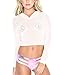 iHeartRaves Mesh Hoodie Rave Top (Medium, White)