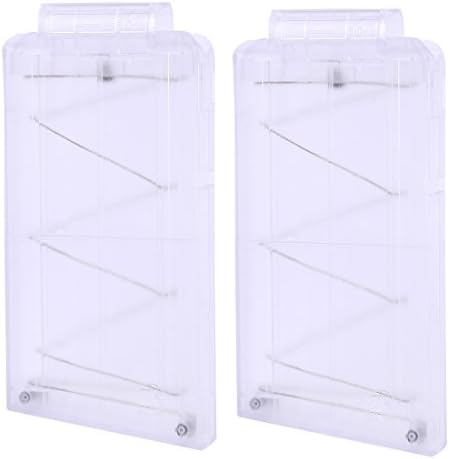 Worker Magazines 10-Darts Quick Reload Clip Bullet Clips for nerf n-strike elite blasters (Transparent)