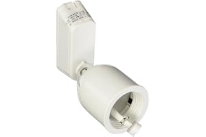 WAC Lighting, HT-808 Low Voltage Track Head 50W in White for J Track