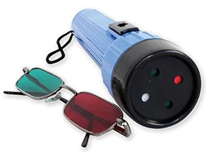 Gima 31289 Worth Four Light Test With Glasses Red Green Amazon Co