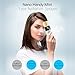 RICANK Nano Mister Handy Cool Mist Spray Facial Mister Sliding Hydrating Mini Steamer for Eyelash Extensions Moisturizing Face Sprayer Atomization Skin Care Instrument Rose Gold