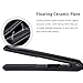 1 Inch Flat Iron AmoVee Digital Ceramic Tourmaline Ionic Hair Straightener with Dial