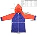 Disney Little Kids Umbrella and Slicker, Mickey Mouse Toddler Boy Rain Wear Set, for Ages 2-5, Red and Blue, Medium-Age 4-5