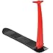 Best Choice Products Kids Foldable Snow Scooter Sled Ski Snowboard w/ Grip Handle - Red