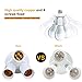 Toplimit 3 in 1 Standard LED Light Bulb Lamp Socket Adapter Splitter Heat-Resistant PBT E26 and E27 86V-240V Light Socket Splitter