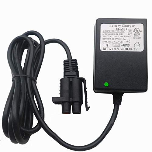 FULIHUA 12 Volt B-Type Plug Kids Ride On car Battery Charger,12V Adapter for Special Children Electric Ride On Toy RC Car Battery Power Adapter