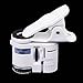 60x LED Cell Phone Clip On Microscope, Magnifier, Fits All Phones and Tablets, by Tonic Innovation