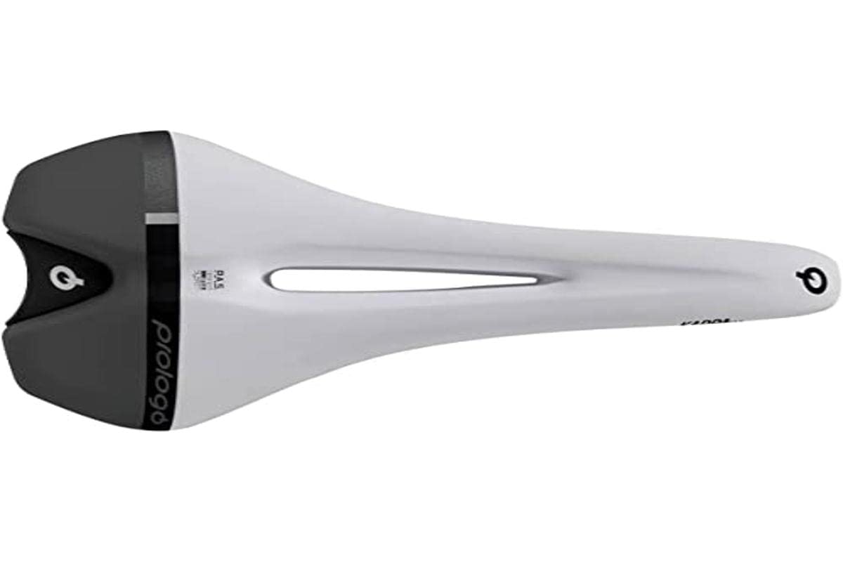 Prologo Kappa 2 Pas Unisex Adult Bike Saddle, White Black, 147