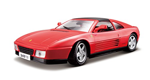 Bburago 1:18 Scale Ferrari Race and Play Ferrari Race and Play 348ts Diecast Vehicle (Colors May Vary)