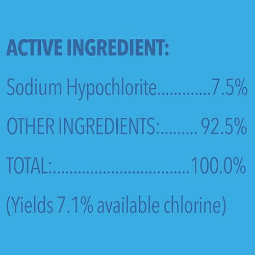 CLOROX DISINFECTING BLEACH, 43 FLUID OUNCES (PACKAGE MAY VARY)