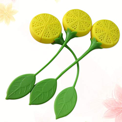 6st Teesieb Teefilter Silikonsieb Zitronen-tee-ei Tee Auslaufen Kaffee – Bild 6