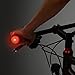 Nite Ize GripLit LED Bike Handlebar Grip Lights, Visibility + Safety Bike Light, 2 Pack, Red LED