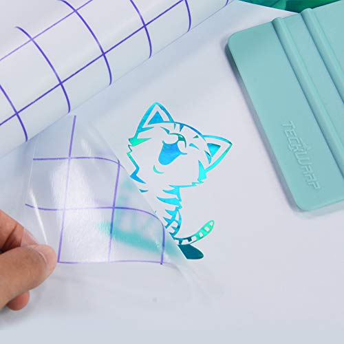 TECKWRAP Craft Mint Squeegee Vinyl Scraper Decal Applicator Tool 2pcs