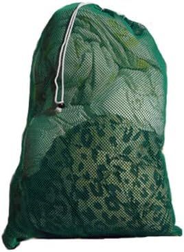green mesh backpack
