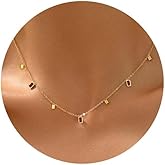 Havopso Cubic Zirconia Drop Choker Necklace for Women 18K Gold Plated Multicolored CZ Flower Dangle Necklace Trendy Jewelry Christmas Gifts