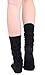 Womens Winter Cable Knit Over Knee High Tigh High Socks 1-3 Pairs