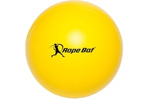 Rope Bat Ultimate Training Balls - Baseball & Softball Lightweight, Soft Training Balls - Indoor/Outdoor/Anywhere Batting Practice (Pack of 12)
