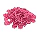 Disposable Finger Cots Gloves Latex Rubber Fingertips Plastic Protective Gloves Set for Men Women Kids Medium Medical Food Safe 200 Pcs(Pink)