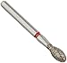 ValuDiamond V-379/023F Diamond Burs, Single Use/Multi-Use, Egg/Football, Fine (Pack of 10)