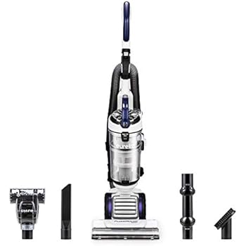 Eureka NEU522 FloorRover Dash Upright Pet Vacuum Cleaner, HEPA Filter, Swivel Steering for Carpet and Hard Floor, Bagless, Deep Ocean (Renewed)