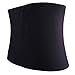 WIN.MAX Waist Trimmer Ab Sauna Belt Adjustable Weight Loss Wrap Sweat Belt with Sports Armband for Men & Women One Size Fits up to 46 Inches (Wrap 4)