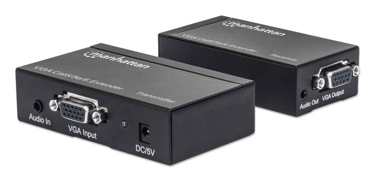 MANHATTAN VGA Cat5/5e/6 Extender (177344)