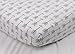 Niceful Jersey Cotton Crib Sheet Fitted Cotton 2 Pack Set White Grey Arrow Print - Standard Crib Mattress Size - Toddler, Kids Bedding - Tribal Nursery Decor - Ideal for Infant Boys Or Girls?