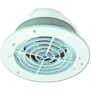 Dundas Jafine SEVZW Soffit Exhaust Vents Fits 4-Inch, 5-Inch and 6-Inch Duct