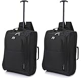 5 Cities Cabin Approved Multi-use Carry on Flight Bags/luggage Trolley Bag Backpacks
