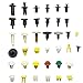 CNIKESIN 500PCS Car Fasteners