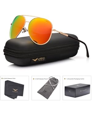 Men Aviator Sunglasses Polarized Women - UV 400 with case 60MM!