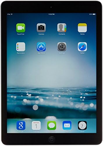 Apple iPad Air MF003LL/A (32GB, Wi-Fi + AT&T, Black with Space Gray) OLD VERSION (Renewed)