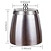 OILP Ash tray Outdoors,Smokeless Ashtray with Lid for Cigarettes Indoors,Large Ashtrays Windproof/Rainproof,Stainless Steel Cover Ashtray for Patio Outside Home Table Decor