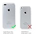Case for iPhone 7 Plus, iPhone 8 Plus Case, YOKIRIN Hybrid Transparent Clear Enhanced Grip Premium Scratch Resistant Protective Slim Lightweight Flexible Hard PC Back Cover Slim Cushion