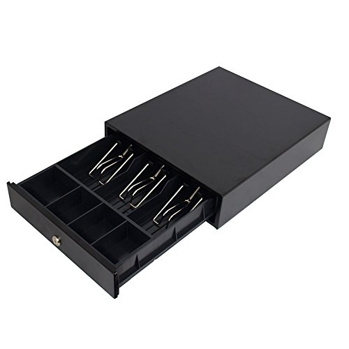 Angel POS Manual Open Portable 12" Point of Sale/POS Cash Drawer Key-Lock Heavy Duty Cash Register w/Bill & Coin Trays, ideal for mobile stand, booth, trade shows etc. - Thumbnail 4