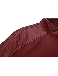 Tanming, chamarra ligera informal, entallada, bloqueo de color, para hombre