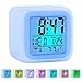 Kids Alarm Clock Wake Up Easy Setting Digital Travel Alarm Clock for Boys Girls, Large Display Time/Date/Alarm with Snooze, Bedside Clock Handheld Sized, LED Night Light Clock - Best Gift for Kids