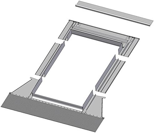 FAKRO Flashing Unit for High Profile Roofing EHW (for Egress FWU L/R Windows Only), 24 x 38 Inches
